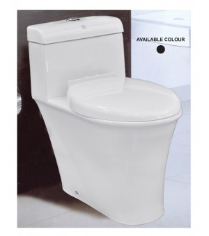 كرسي  أفرنجي  اوتس  اسود  صيني 25سم # Wash Down)SA-1166 )